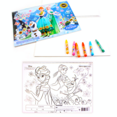 겨울왕국어린이스케치북 15매 1개입 색칠놀이공부 여아스케치북