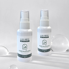 나무숨 홍송오일 피톤치드 올인원 휴대용 스프레이 70ml 99.9% 항균+탈취+살균+냄새 원인부터 유해세균까지! 한 번에 제거, 1개