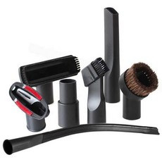 로켓 7in1 진공 청소기 브러시 노즐 홈 먼지 틈새 계단 도구 키트 32mm 35mm 악세서리 원형솔 바닥 교체 범용 브러쉬 틈새 클리닝 카처호환 미니청소기 브러시키트 청소기부품, 1개, 청소기부품(7in1)