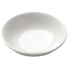 日式白瓷沾醬碟 可進烤箱陶瓷醬料碟 3吋4吋調味碟 小菜碟 味碟 醬油碟 小碟, 白, 1個