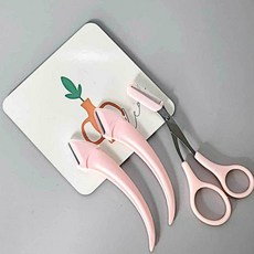 눈썹 세트 눈썹정리기 핑크 눈썹칼 3종 정리 눈썹정리tjr8+2knM