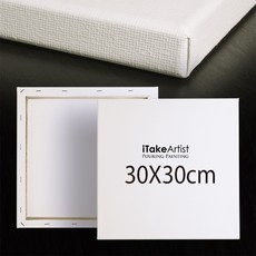 艾特藝術家 iTakeArtist 方型帶框油畫布/油畫/流體畫/細胞畫/台灣現貨, 棉布