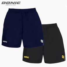 도닉 DONIC 탁구 반바지 남여공용 하의 탁구복 92181 강습 동호회 유니폼 훈련 경기