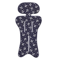 Aprica(아프리카) 카시트옵션 씻후딱 씻을 수 있는 소리 보송보송 매트 유모차 카시트 하이로우체어 가능 (마린 앵커 NV) 98661