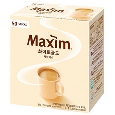 맥심 화이트골드 커피믹스 50T, 1개, 50개입