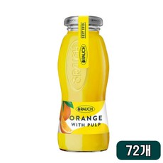 라우치 오렌지 위드 펄프, 200ml, 72개