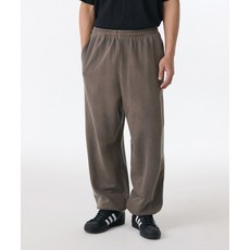 무신사 스탠다드 MUSINSA STANDARD 피그먼트 와이드 스웨트 팬츠 [브라운] MMDPK0Z02-BR 439544