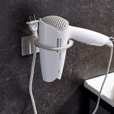 스테인리스 드라이기홀더원형(스텐) 욕실정리 욕실수납 수납정리 드라이기걸이 드라이기홀더 +Y060721, #상품선택, 단품없음