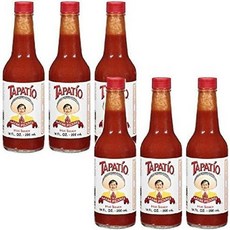 TAPATIO Hot Sauce 일본직구 6 살사 핫소스, 1ml, 6개