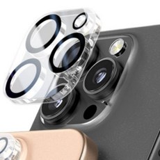 갤럭시 S26 플러스(SM-S946) 딱백이 카메라 렌즈 가드 보호 빛번짐 방지 블랙 써클 강화 유리 필름 1매