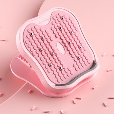 따봉오빠 종아리 아킬레스건 발목 발판 경사 스트레칭 보드 RDB004, 핑크