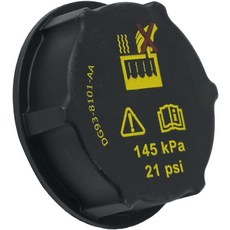 낙스콜 DG93-8101-AA 라디에이터 서지 탱크 캡 냉각수 저장소 포드 포커스 레인저 익스플로러 교체 링컨 에비에이터 MKZ 31549 1224233, 1개