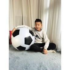 체육 탱탱볼 축구공 대형 농구공 야유회 초 행사 대회 운동회, 1개, 60cm 축구공 발 펌프 포함