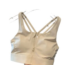 優選好物 輕歐美運動內衣 束胸拉鍊內衣 防下垂聚攏健身瑜伽文胸 帥T背心