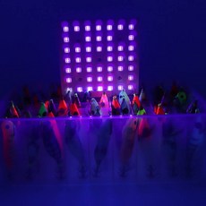 에기 uv 축광기 led 태클박스 충전식, 1개