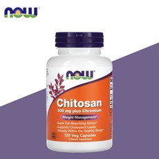 나우푸드 키토산 500mg 플러스 크로뮴 120베지 캡슐 크롬 리포산울트라, 1개