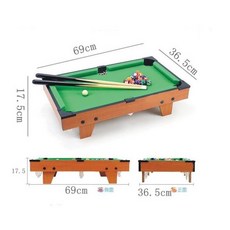 桌上型迷你撞球桌，兒童益智檯球玩具，親子家庭娛樂遊戲, 1個, 低腳撞球桌, Multicolor