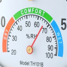 디지털 온도습도계 실외센서 냉장고 수족관 온도계, 1개