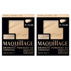 Maquillage 戲劇粉底液 EX 補充裝 9.3g, 2個, 橡木 00