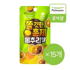 풀무원 쫄깃한 훈제 메추리알 (25gX15개), 15개, 25g