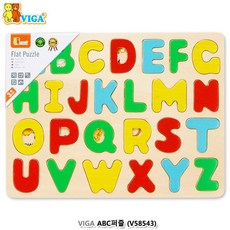 비가(VIGA) ABC퍼즐 (V58543), 1개, 1