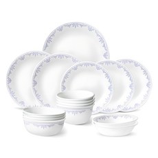 코렐 누보스케치 한국형 4인 식기세트 16p, 혼합색상, 식기 6종, 1세트