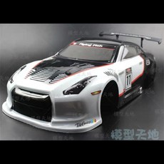 《賽鋒模型》現貨 hsp 甩尾 競速 1/10車殼 甩尾車殼 競速 保時捷 GTR 86 藍寶堅尼 速霸陸 車殼, GTR白, 1個