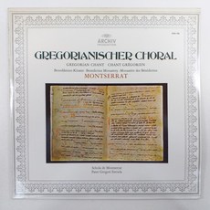 그레고리안 성가 2/ GREGORIANISCHER CHORAL/ 자켓MT-NM/ 음반좋음MT-NM/ LP 초음파세척