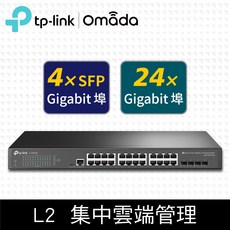 TP-Link Omada SG3428 24埠 L2 集中雲端管理交換器, 詳見包裝