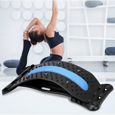 氣囊款腰椎舒緩器 瑜伽舒展器 腰背拉伸 脊柱背部開背 頂腰板 腰部按摩器, 普通款腰椎舒展器