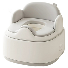 LEMU 三合一多功能兒童馬桶 兒童學習馬桶 嬰兒馬桶坐墊 寶寶坐便器 幼兒馬桶, 溫輕灰