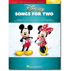 【學興書局】Disney Songs for Two Cellos 23首迪士尼主題曲 簡易大提琴二重奏