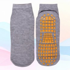 논슬립 요가 양말 필라테스 미끄럼방지 옐로우 그레이