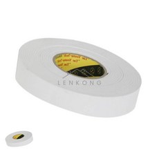 렌콩 폼 양면 테이프 3T 25mm x 7M 강력한양면테이프 차량용양면테이프 두꺼운폼양면테이프, 1