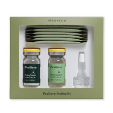 메디스코 약초필링 키트 해초 얼굴각질제거 파우더1g+솔루션8ml +시카크림, 1개