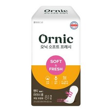 오닉 소프트 프레시 팬티라이너, 2개, 81개입, 롱