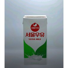 서울우유 멸균 흰우유, 1L, 8개