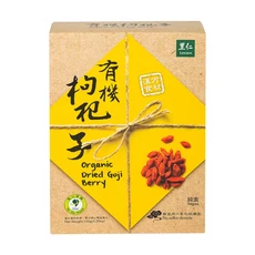 里仁 有機 枸杞子 純素 無添加二氧化硫, 150g, 1個