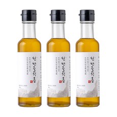 저온압착 천년 들기름, 3개, 180ml