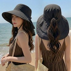 우하모 UV 햇빛가리개 자외선차단 모자