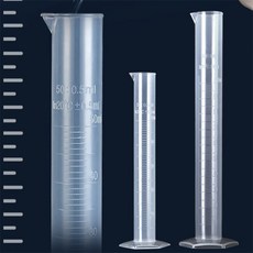 더가 매스실린더 50ml 플라스틱매스실린더, 100ml