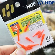 해동 케미꽂이 3MM 적색 HA-695 민물 바다낚시 케미 꽂이, 1개