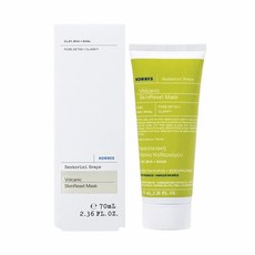 KORRES 聖托里尼葡萄火山煥膚面膜 70mL, 1個