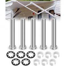 파워 RV 차양 교체 부품 핀 및 고정장치 키트 도메틱 9100 9200용 캠퍼