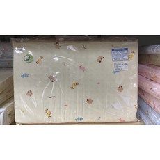 加利寶貝 GALYBABY 乳膠平枕布套 透氣舒適 可拆洗 米色動物圖案 45x30公分, 米色