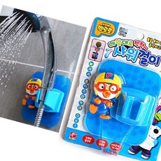 피노키오 뽀로로 내맘대로 척척 샤워걸이 색상랜덤1개 어린이샤워걸이 아동샤워걸이 유아샤워걸이 목욕용품, 뽀로로샤워걸이-랜덤, 1