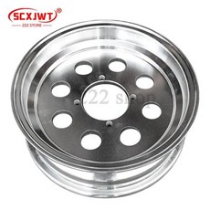 삼륜 오토바이용 라운드 리어 휠 보조 전동 알루미늄 공기 주입식 타이어 허브, 3. 3.50-10 8-hole, 기본