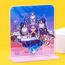 드래곤빌리지 아크릴 스탠드 디오라마 2종, 신전 에스텔라