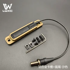 MLOK M300 사냥 손전등 SF 순간/일정한 원격 압력 스위치와 CNC 금속 쥐 꼬리 슬롯, 1. 3.5MM Plug DE, 1개