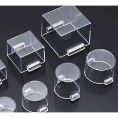 스위치커버 투명 방수 잠금 덮개 플라스틱 보호 캡, 1개, 42x42mm 원